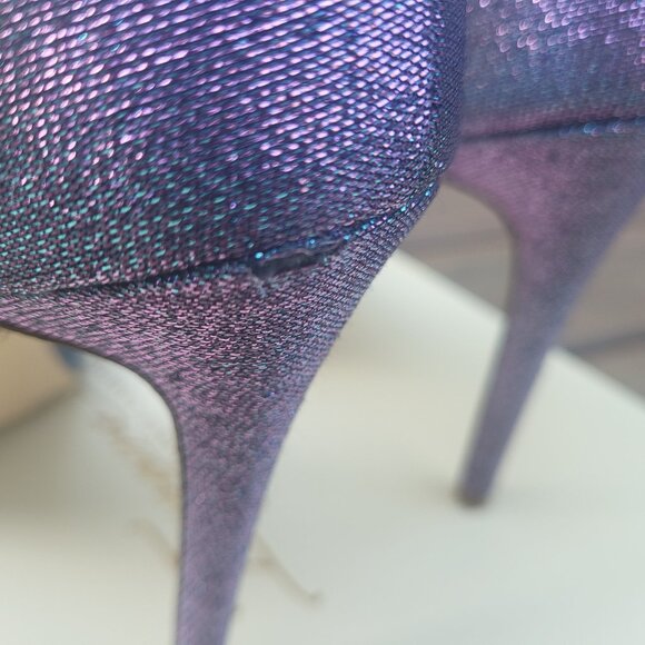 Vince Camuto Imagine Sparkle Stiletto Heel Shoes Size 8 - Picture 6 of 14